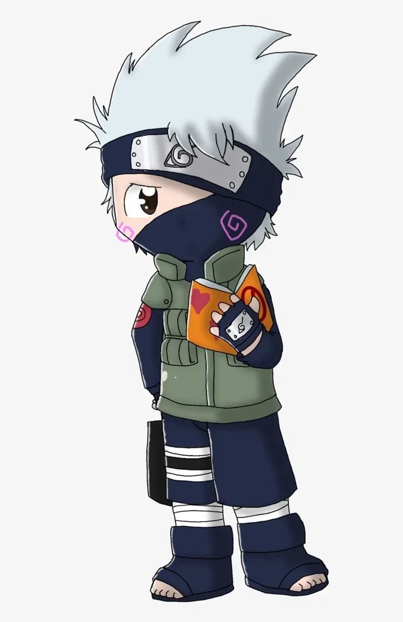 Kakashi chibi sticker sinh động dễ thương thu hút mọi người