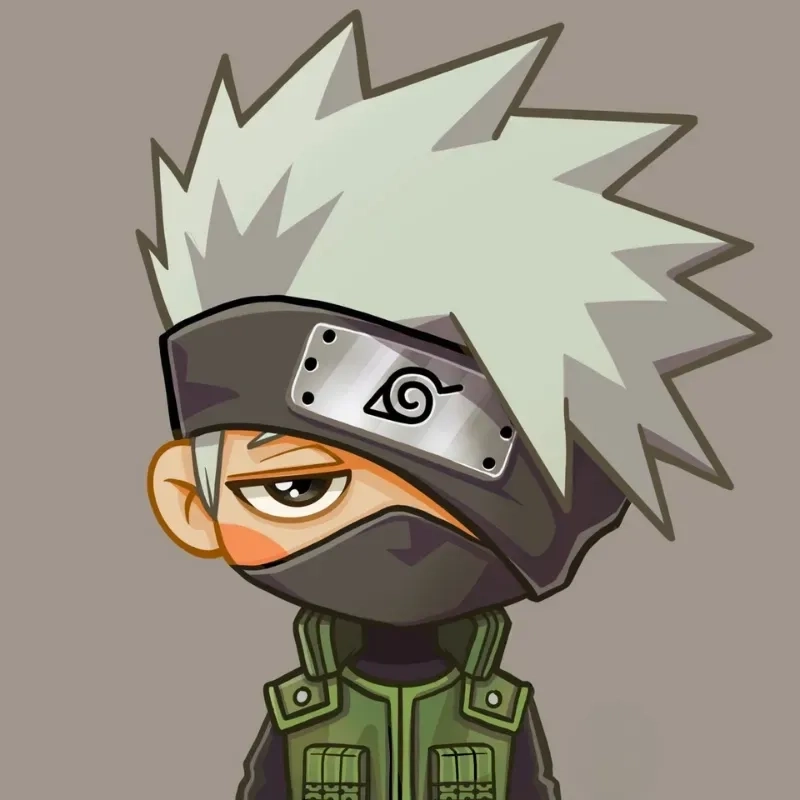 Kakashi Hatake chibi ngầu dễ thương thu hút ánh nhìn