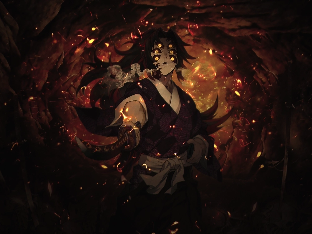 Kokushibo xuất hiện với khí chất ma vương cực kỳ cuốn hút