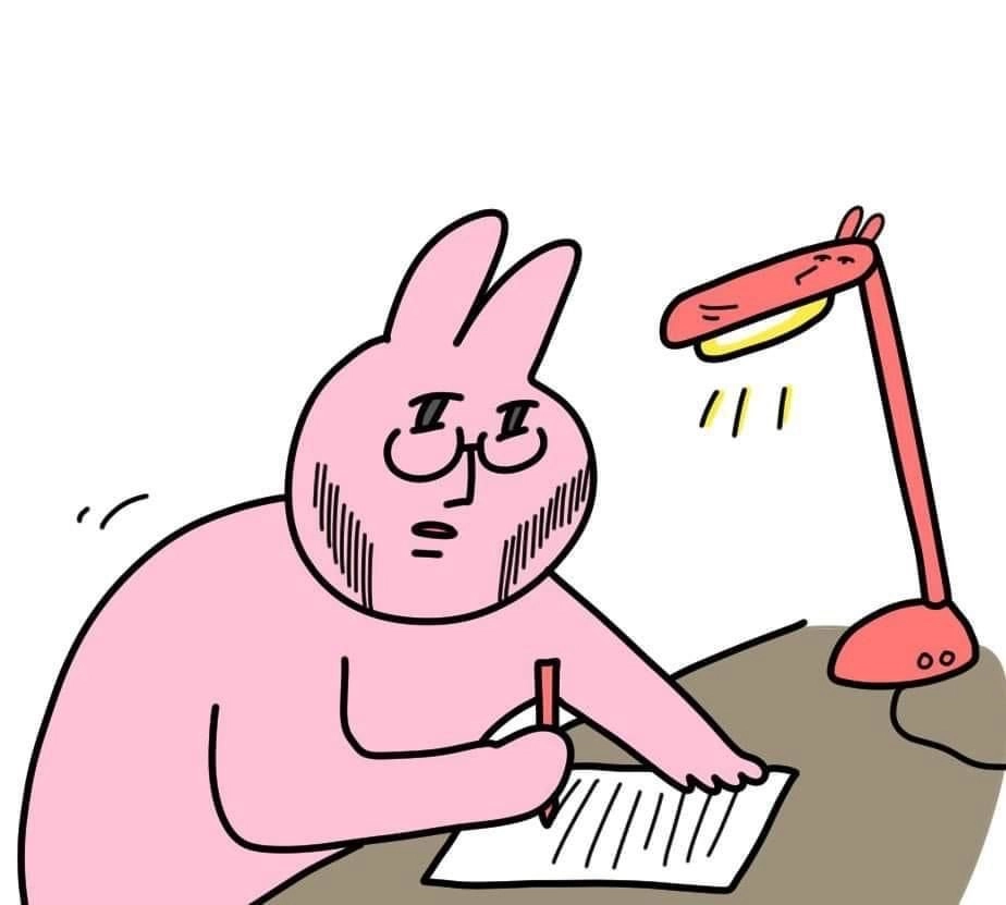 Rabbit meme thỏ hồng được yêu thích toàn cầu