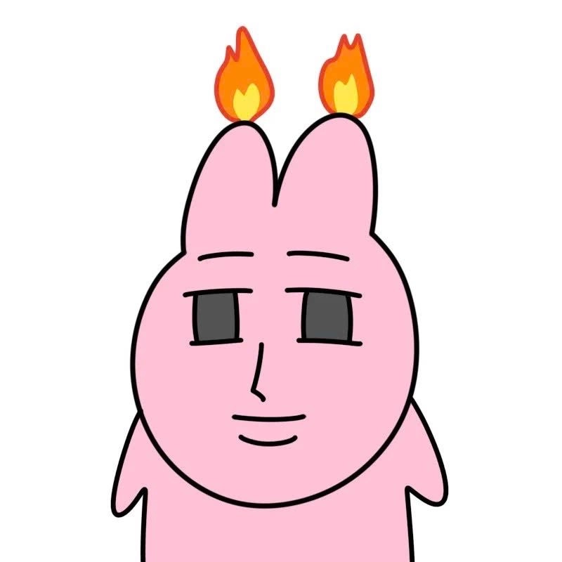 Meme thỏ hồng cháy quần tạo hiệu ứng bùng nổ