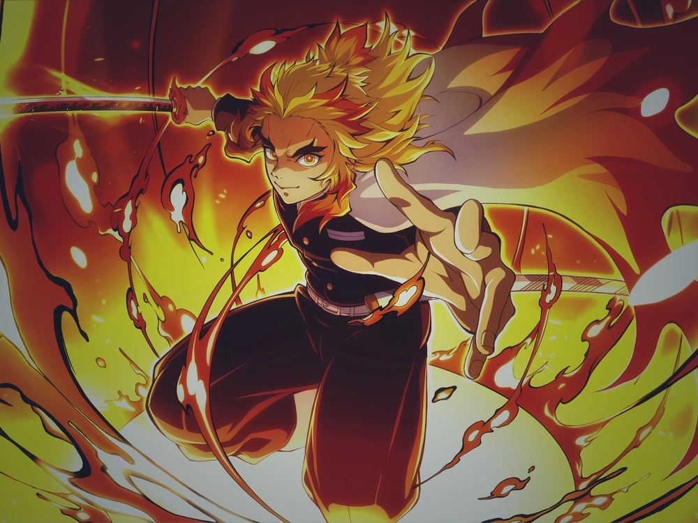 Rengoku Demon sức mạnh rực lửa khiến kẻ thù kinh hãi