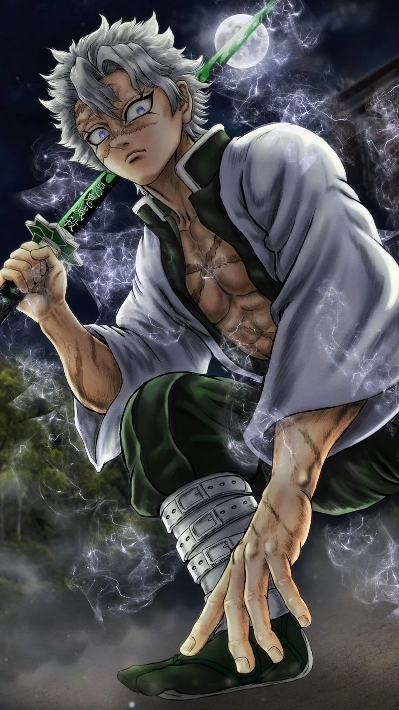 Sanemi cute khoảnh khắc hiếm hoi làm fan bật cười thích thú