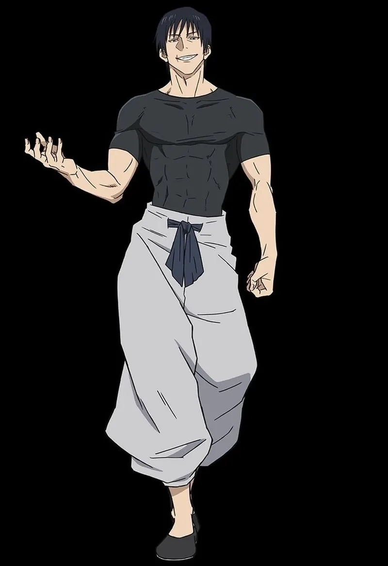 Toji anime khắc họa hình ảnh nhân vật cực ngầu sống động
