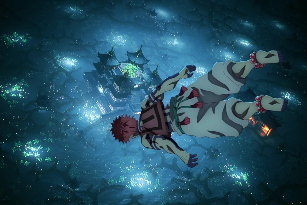 Akaza wallpaper mang đến màn hình đầy bí ẩn mạnh mẽ