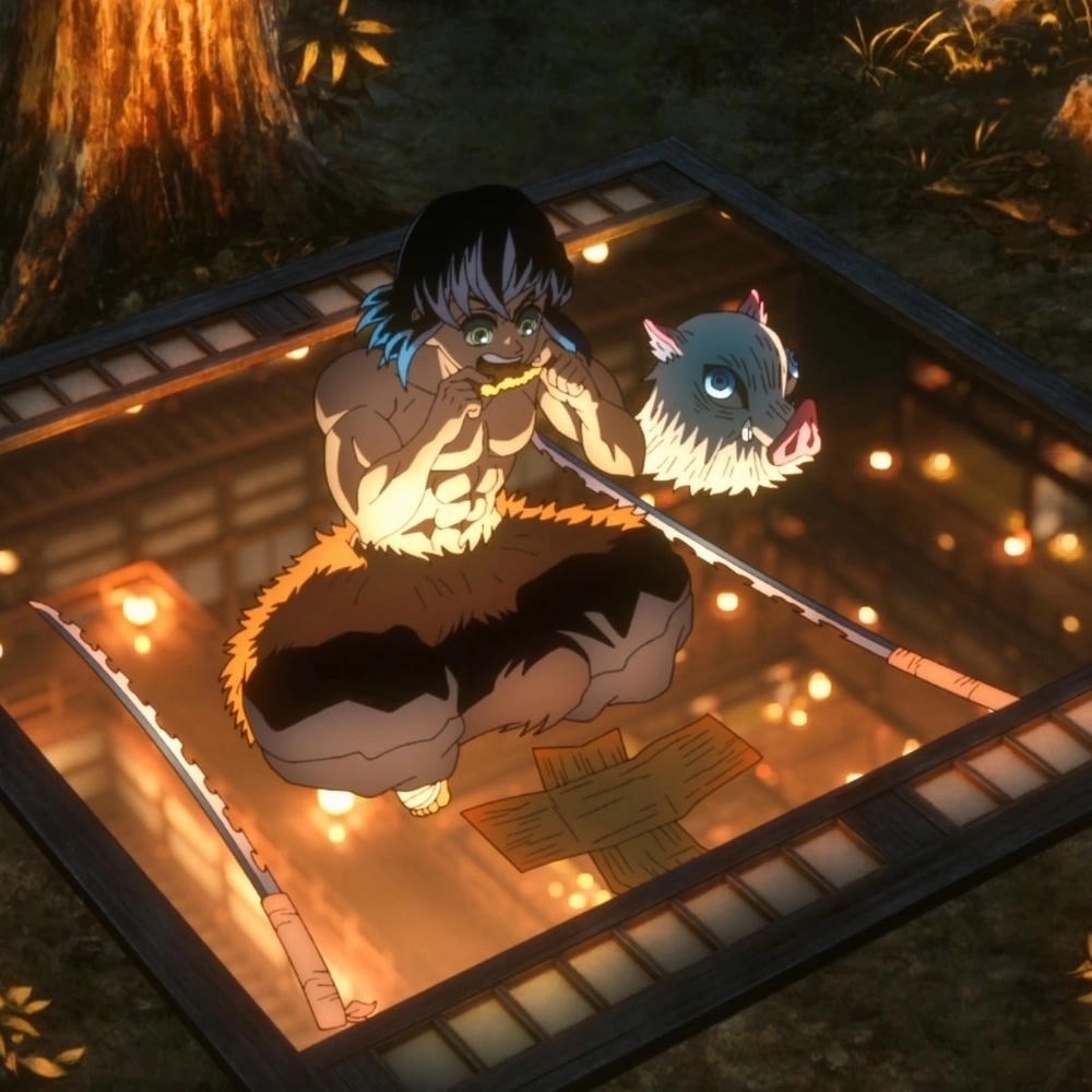 Inosuke Kimetsu no Yaiba mạnh mẽ với phong thái hoang dã