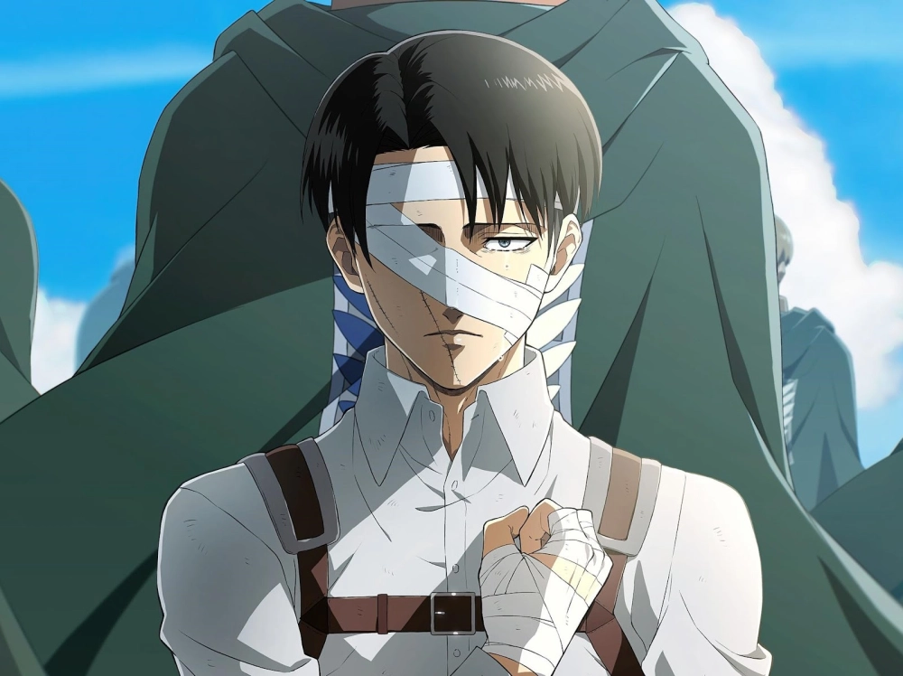 Anime Levi Ackerman tái hiện hình ảnh lạnh lùng cuốn hút