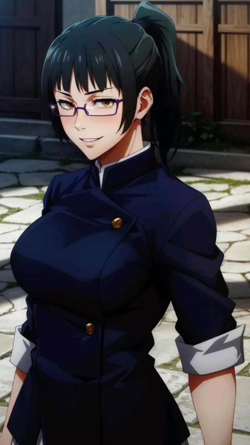 Maki Zenin fanart sáng tạo tái hiện vẻ đẹp cuốn hút