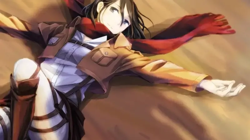 Anime Mikasa khắc sâu hình ảnh nữ chiến binh quả cảm