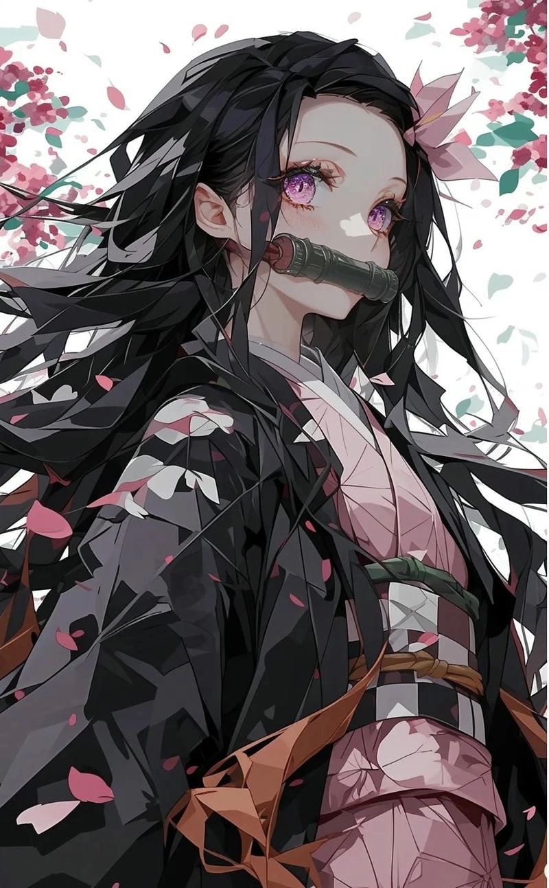 Nezuko ảnh đẹp tôn vinh nét dịu dàng trong trẻo