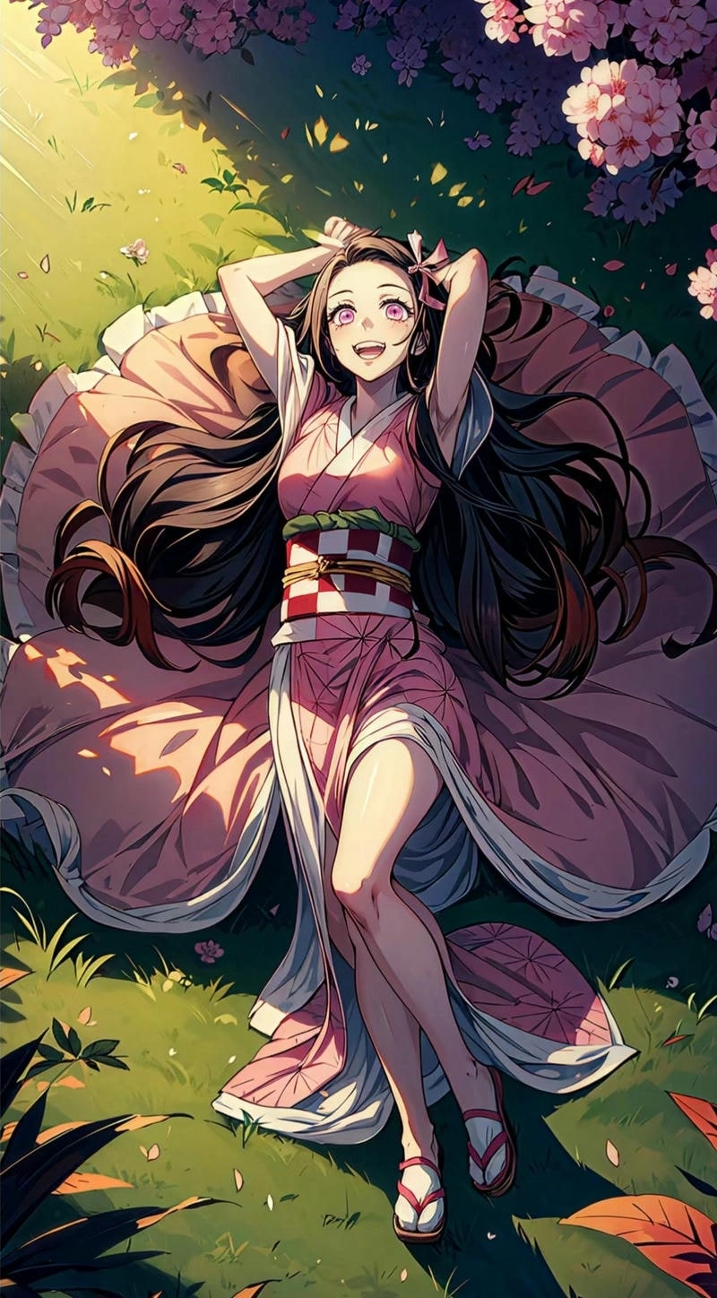 Nezuko dễ thương làm bừng sáng từng khung hình anime