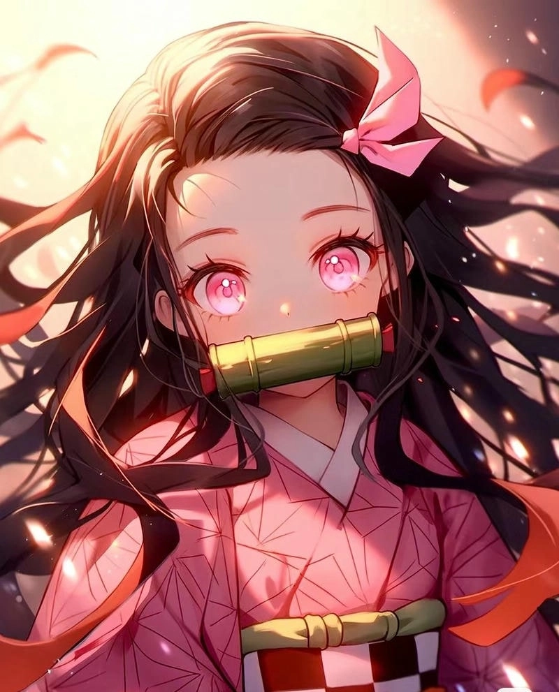 Nezuko full HD rực rỡ từng chi tiết sống động