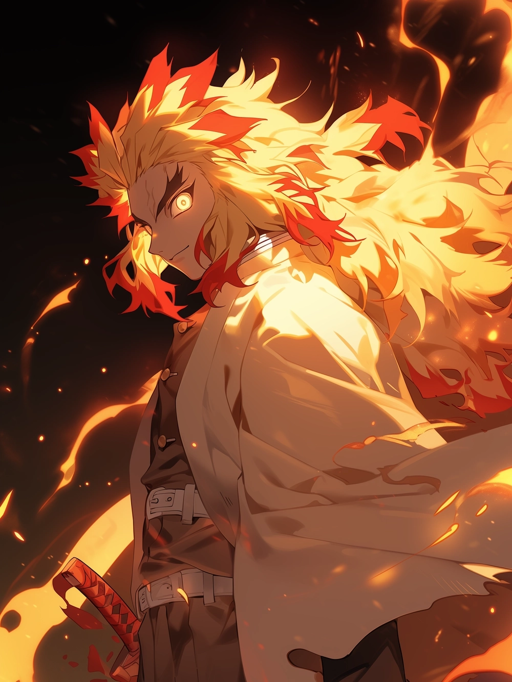 Rengoku ảnh chất khiến trái tim người hâm mộ bùng cháy