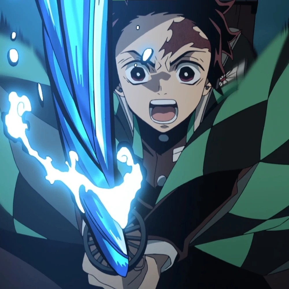 Tanjiro ảnh khắc họa hình tượng anh hùng kiên cường