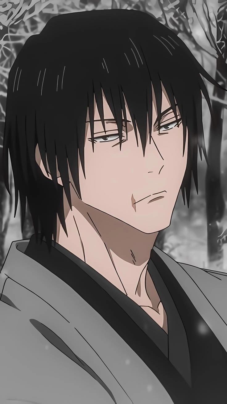 Toji pose toát lên khí chất lạnh lùng bí ẩn lạ thường