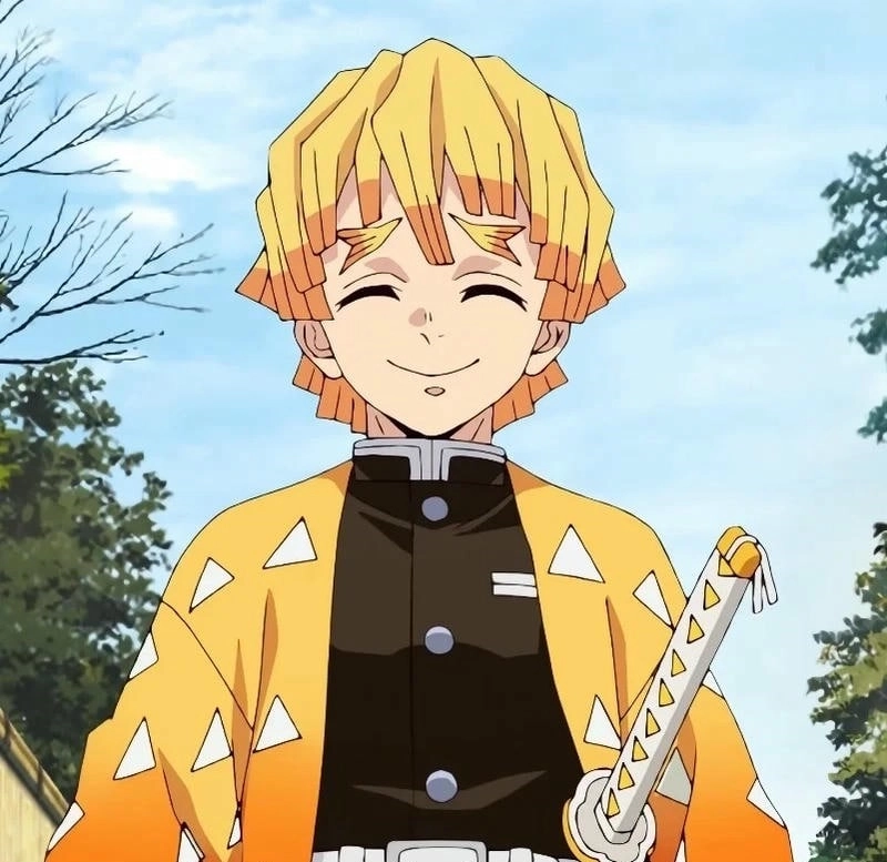 Zenitsu Kimetsu no Yaiba mang vẻ đẹp vừa yếu đuối vừa mạnh mẽ