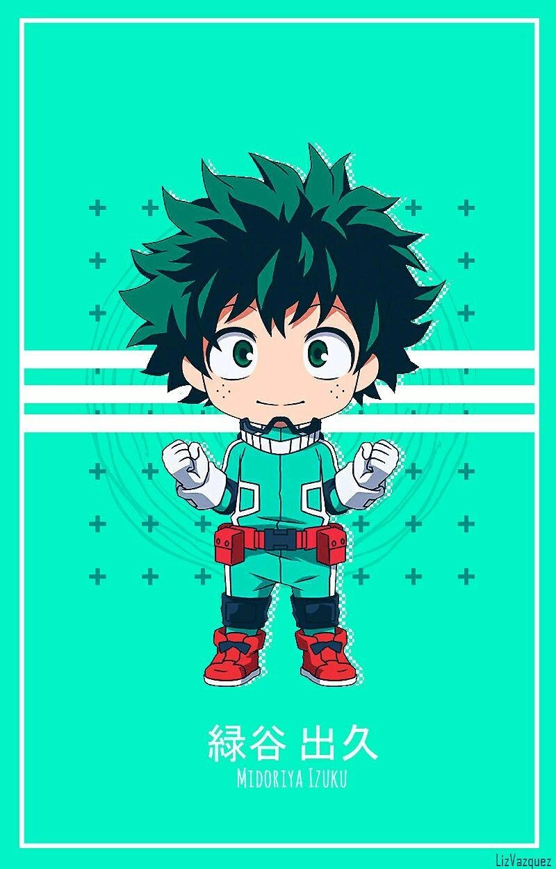Deku chibi plush mềm mại đáng yêu ôm mãi không rời
