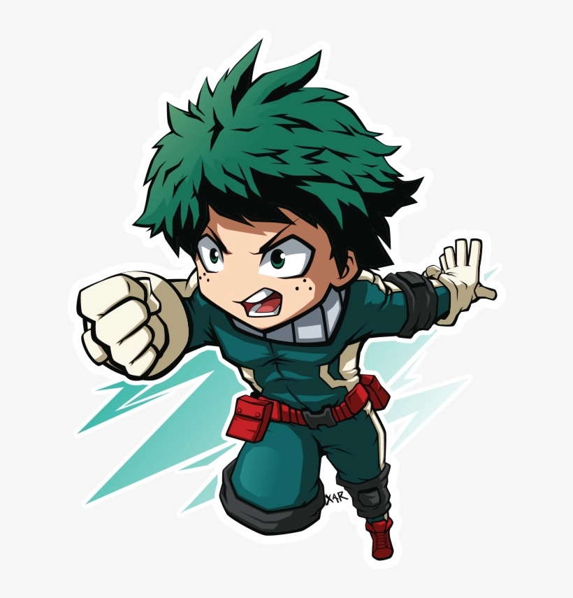 Deku chibi fanart sáng tạo và đầy cảm xúc nghệ thuật