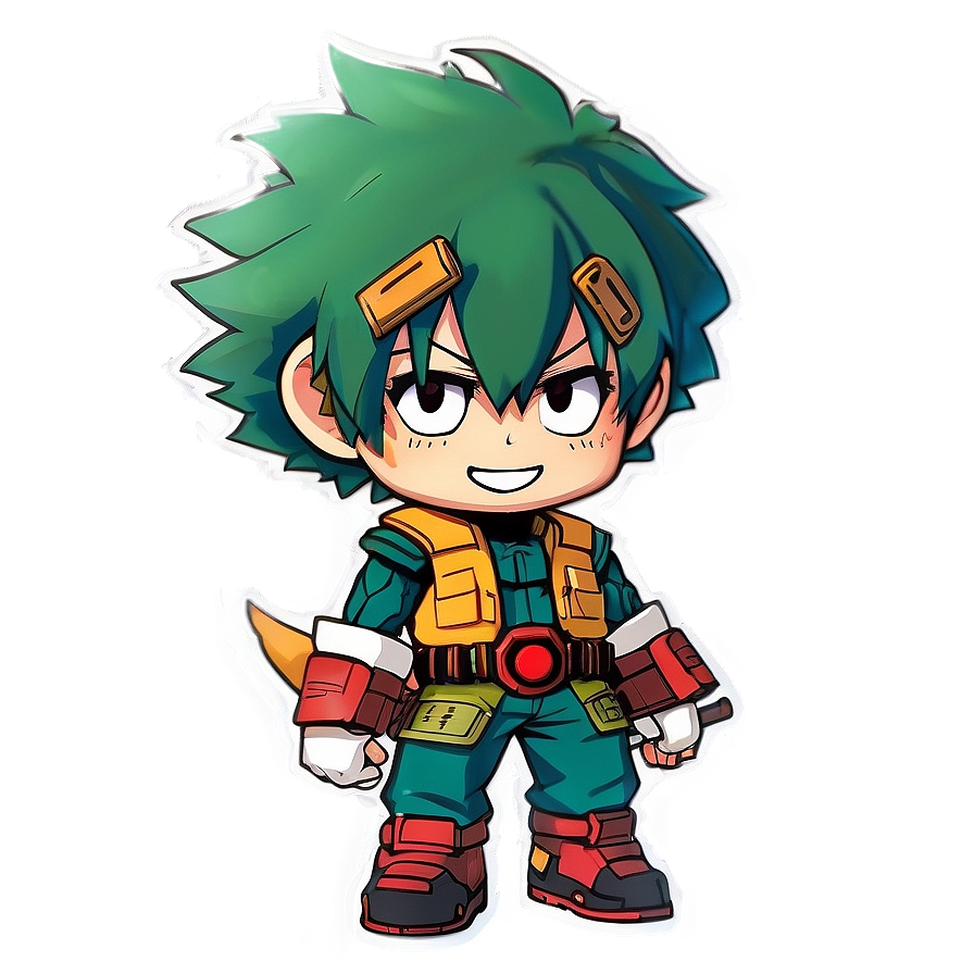 Cute Deku chibi khiến fan tan chảy vì quá dễ thương
