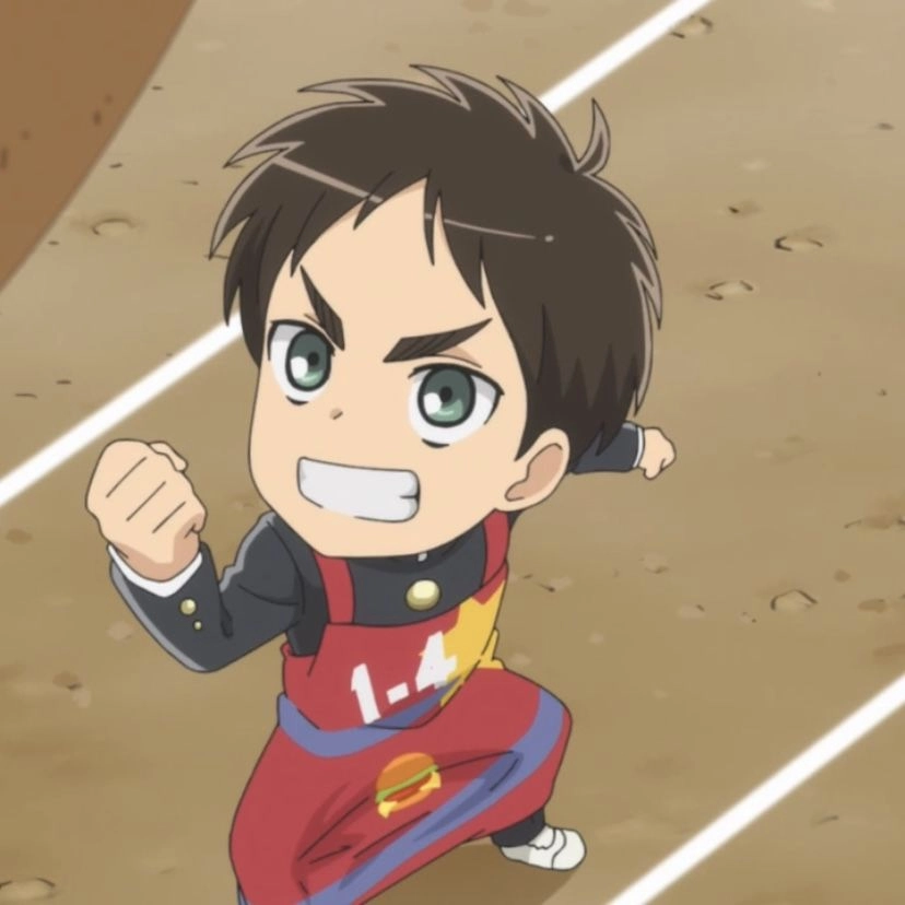 Eren chibi art phong cách nghệ thuật độc đáo