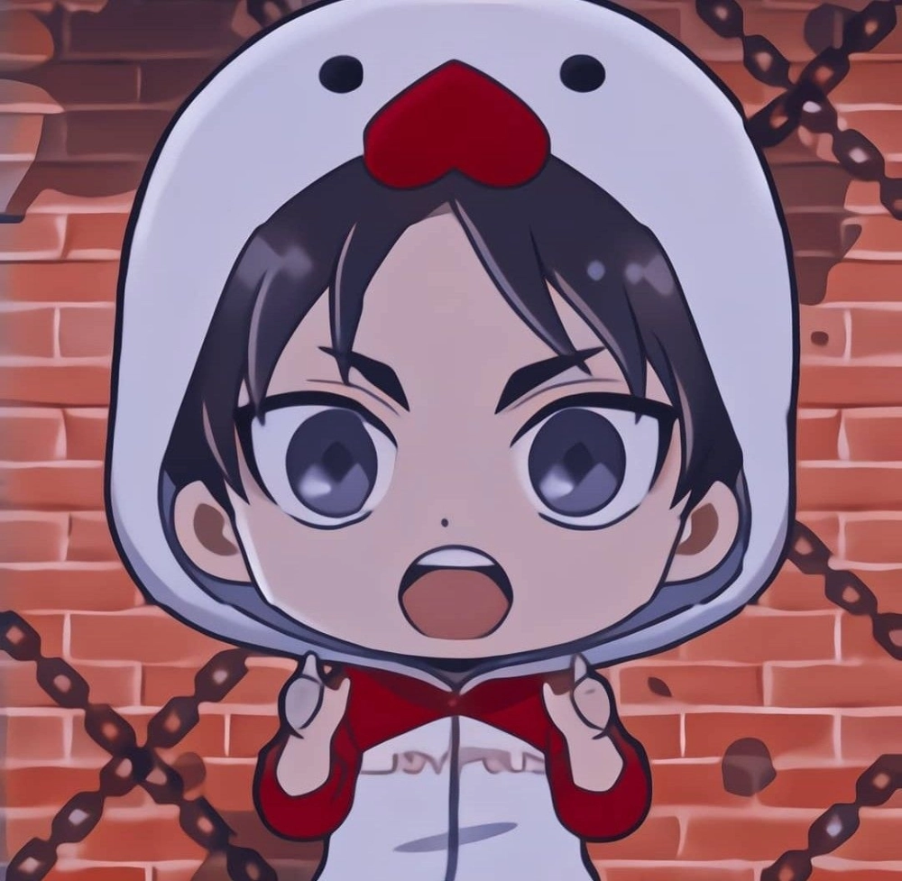 Eren chibi reaction biểu cảm hài hước đa dạng
