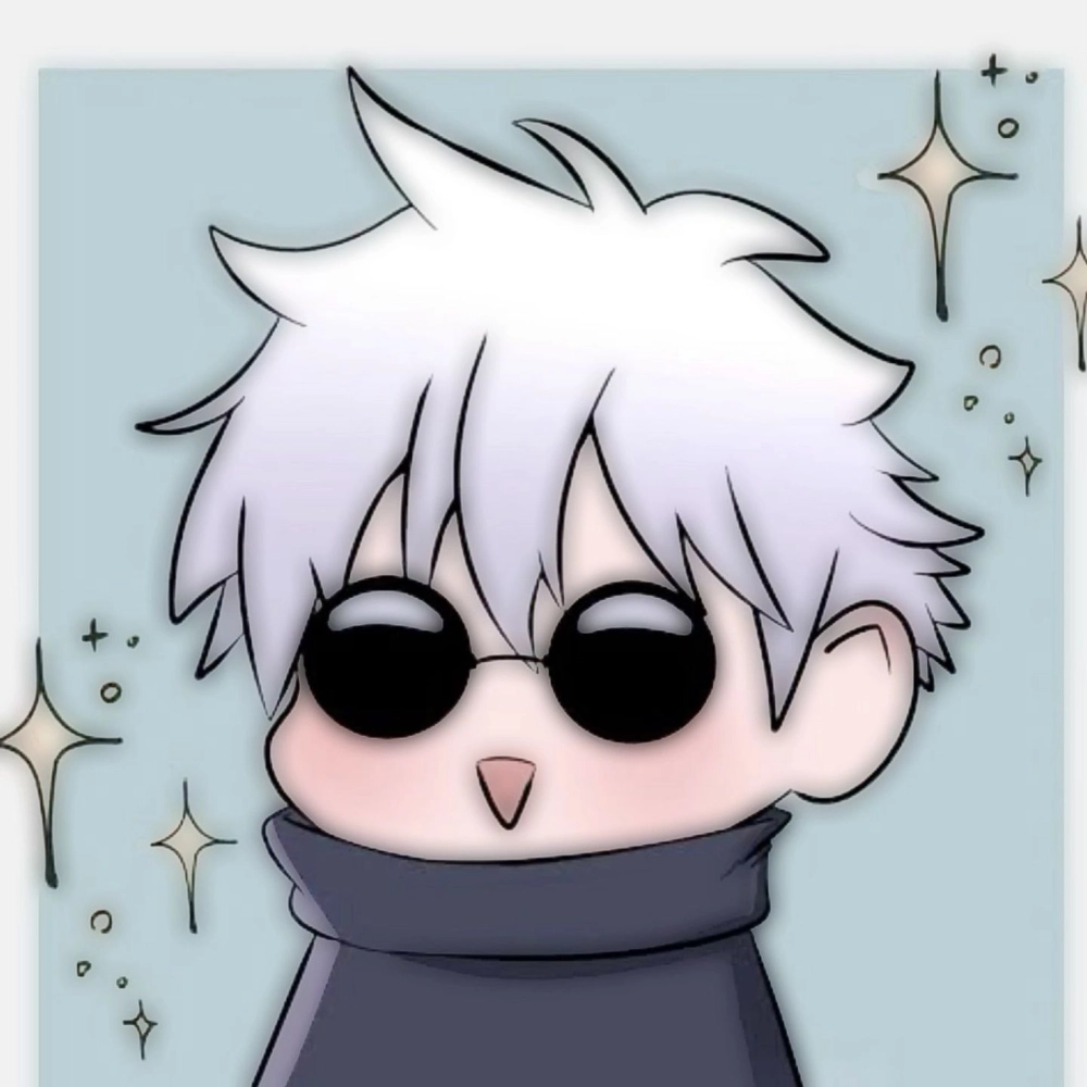 Vẽ Gojo chibi cực xinh với thần thái hút mắt