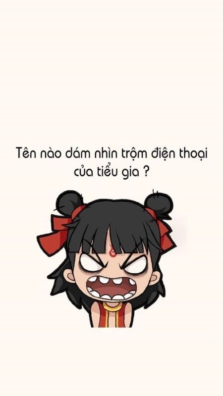 Hình nền có chữ bỏ điện thoại tao xuống độc đáo