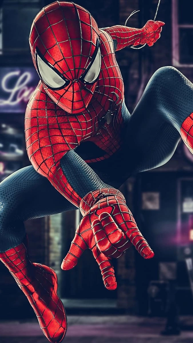 Nền Spider Man độc đáo khẳng định cá tính mạnh mẽ