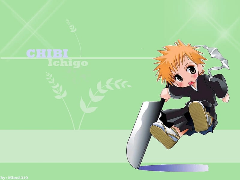 Ichigo chibi keychain móc khóa nhỏ gọn đáng yêu