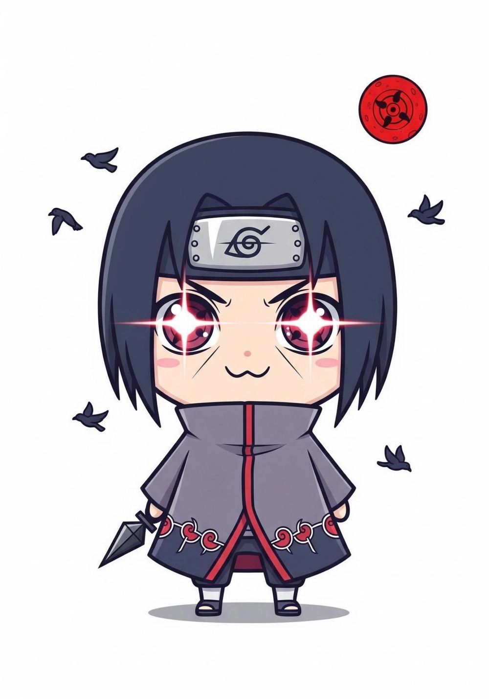 Itachi and Sasuke chibi khoảnh khắc huynh đệ cảm động