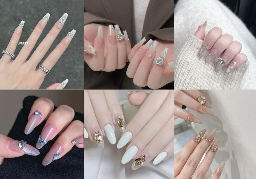Mẫu nail tết sang chảnh rực rỡ giúp nàng đón xuân may mắn
