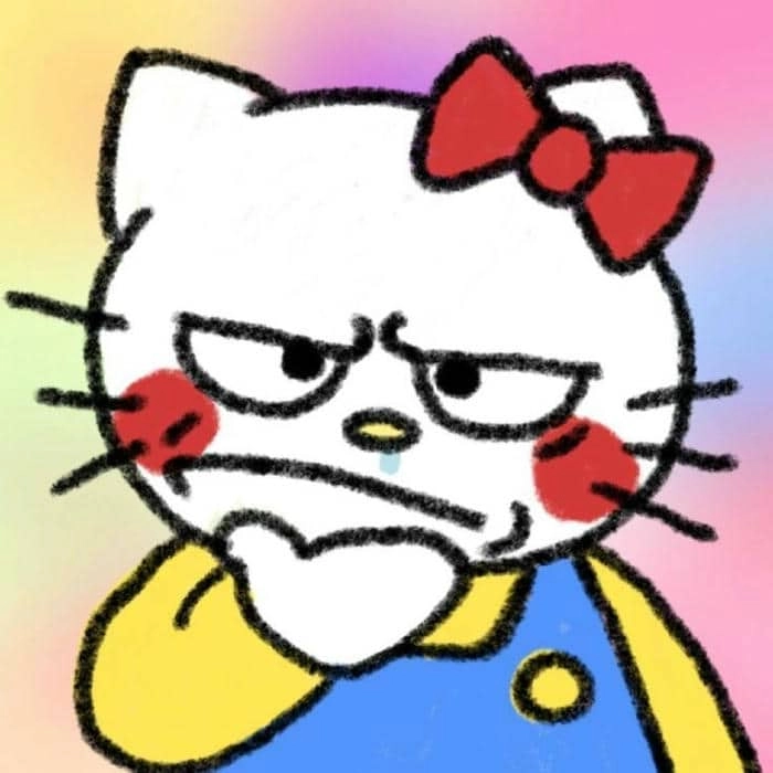 Meme Hello Kitty hài khiến ai cũng bật cười thích thú