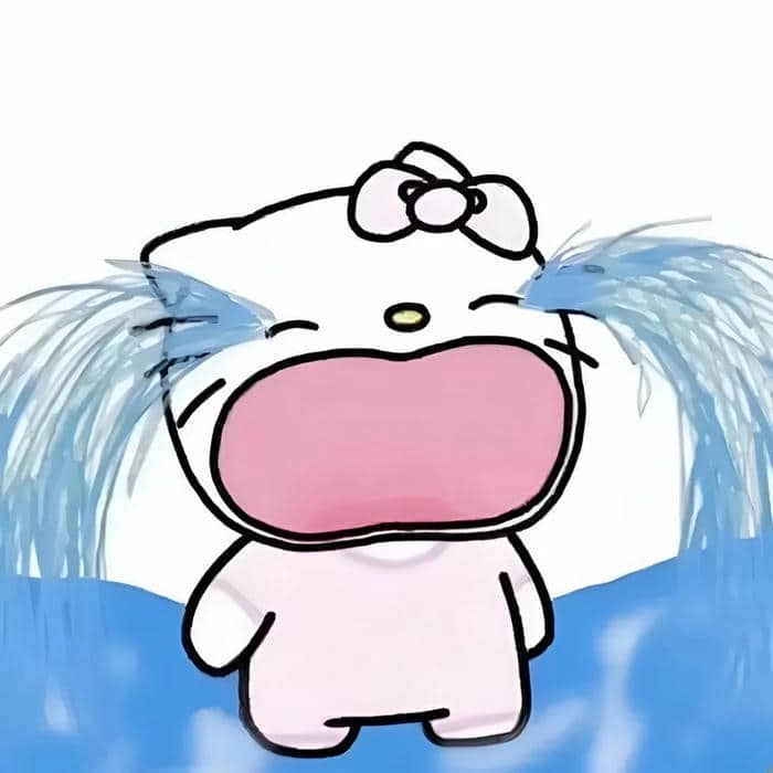 Kitty meme hình nền Hello Kitty độc đáo sáng tạo