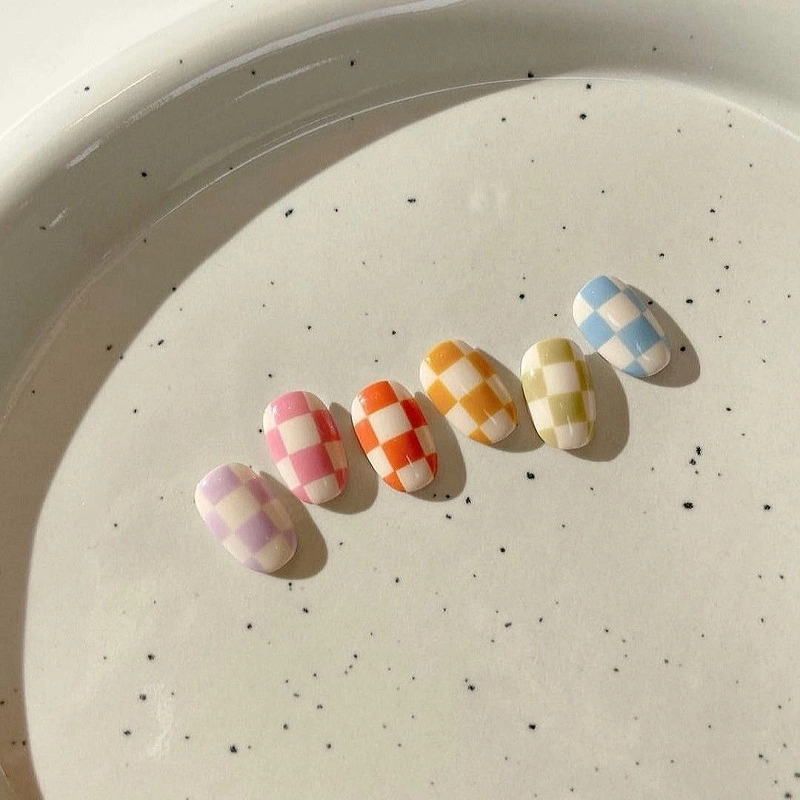 Mẫu nail box đơn giản xinh xắn phù hợp đi học đi làm