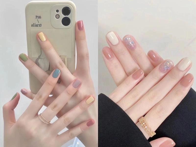 Nail cô dâu Hàn Quốc ngọt ngào cho ngày hạnh phúc