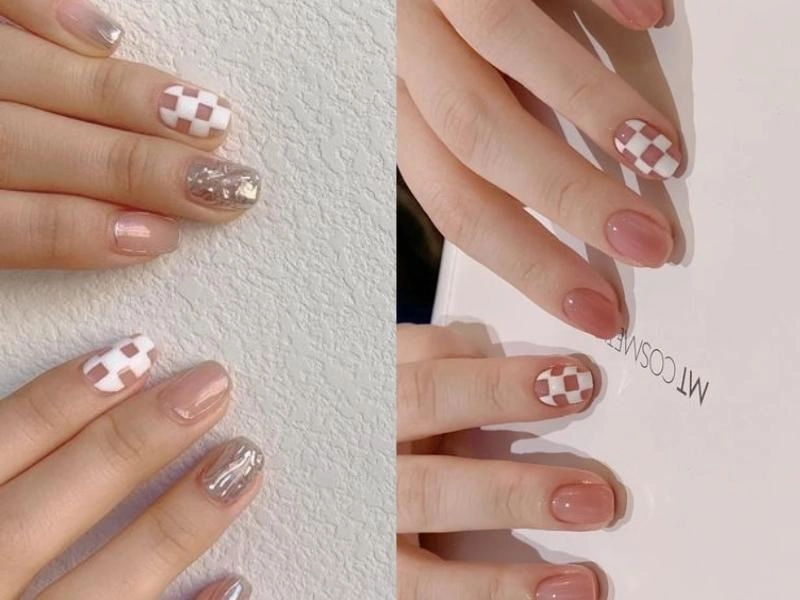 Nail basic Hàn Quốc nhẹ nhàng chuẩn gu phái đẹp