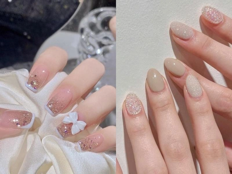 Design nail Hàn Quốc độc đáo cho đôi tay nổi bật