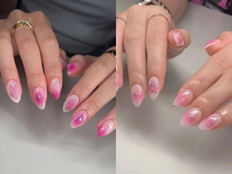 Các mẫu nail ombre đẹp đa dạng phong cách nổi bật