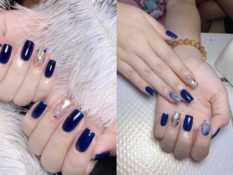 Mẫu nail ẩn xà cừ đơn giản tinh tế phù hợp mọi phong cách