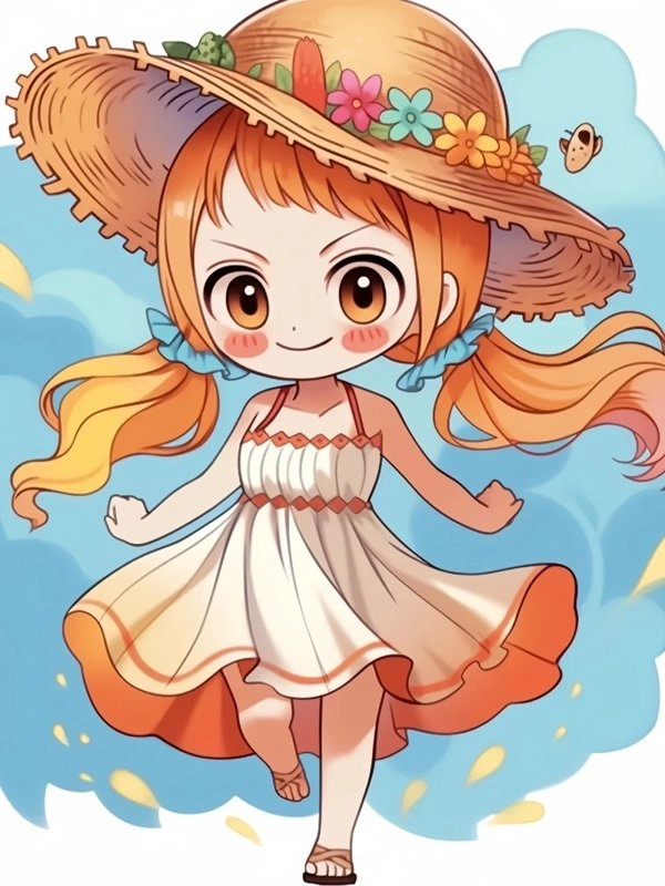 Nami chibi kawaii khiến fan tan chảy vì quá đáng yêu