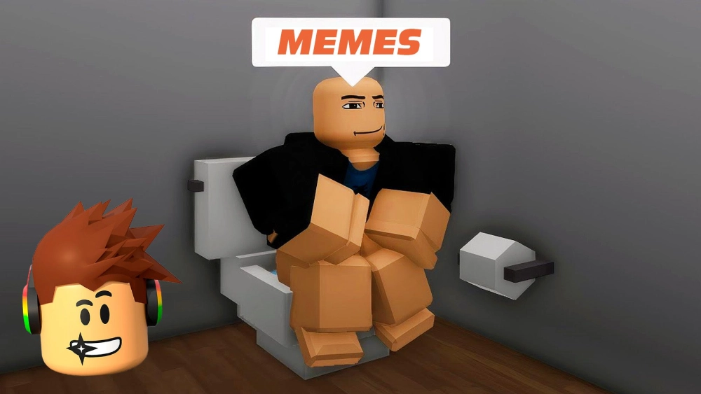 Meme roblox man face biểu cảm hài hước kinh điển