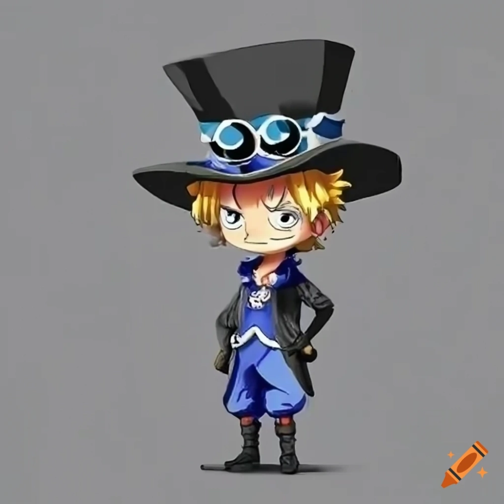 Sabo chibi drawing khắc họa nét ngầu và đáng yêu