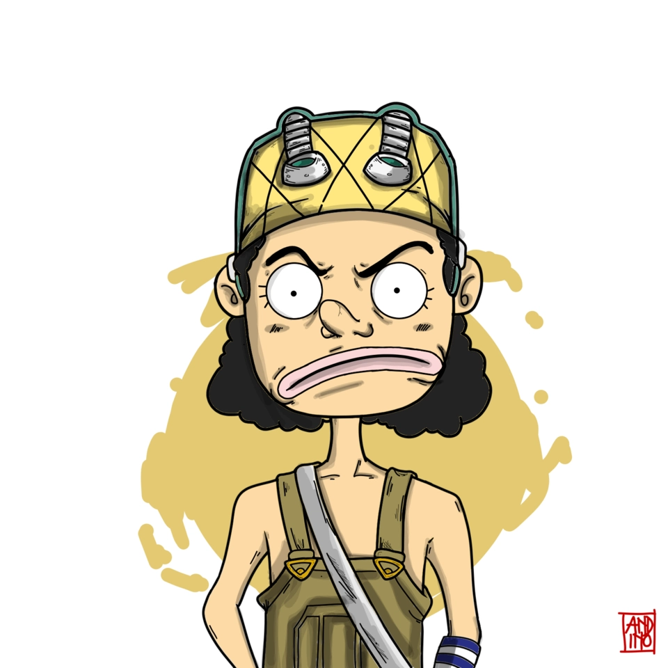 Usopp chibi keychain nhỏ gọn dễ thương để mang theo