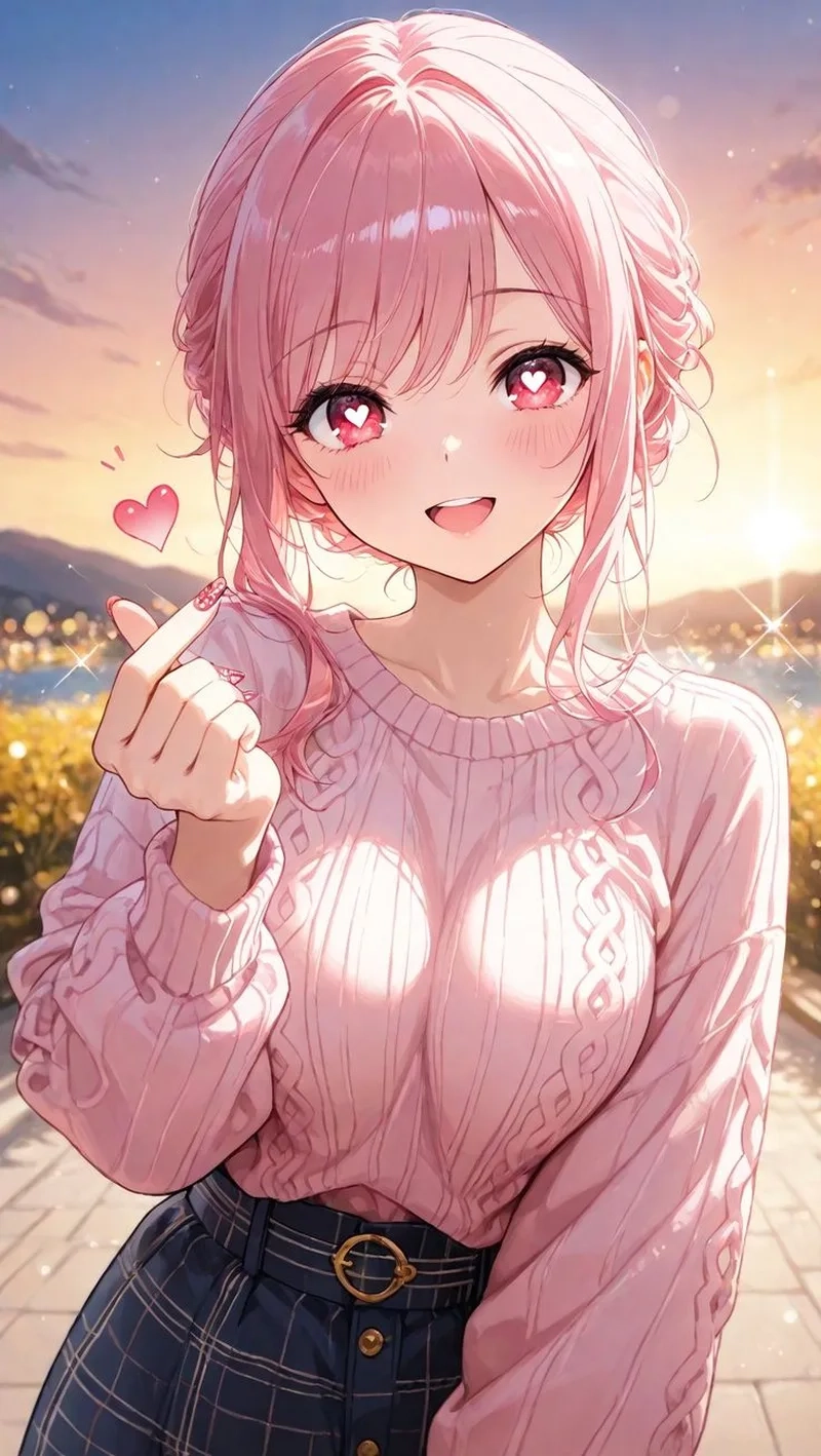 Siêu cute và ngọt ngào với ảnh anime gái cute