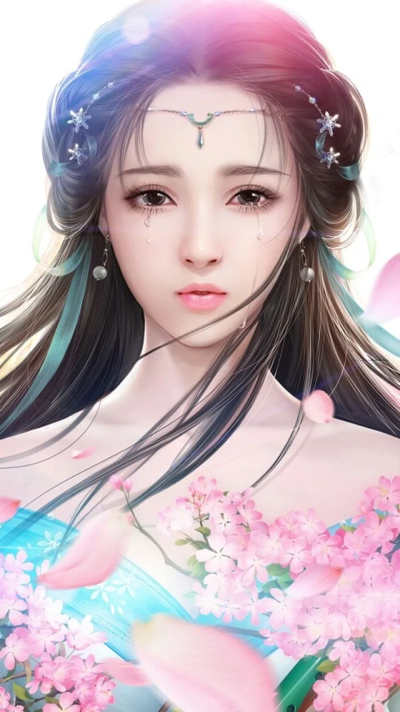 Bộ sưu tập đáng yêu Hình nền 3D thiếu nữ online