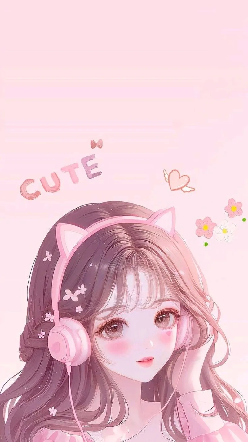 Thể hiện cá tính trên Facebook qua Ảnh anime girl dễ thương làm avatar Facebook