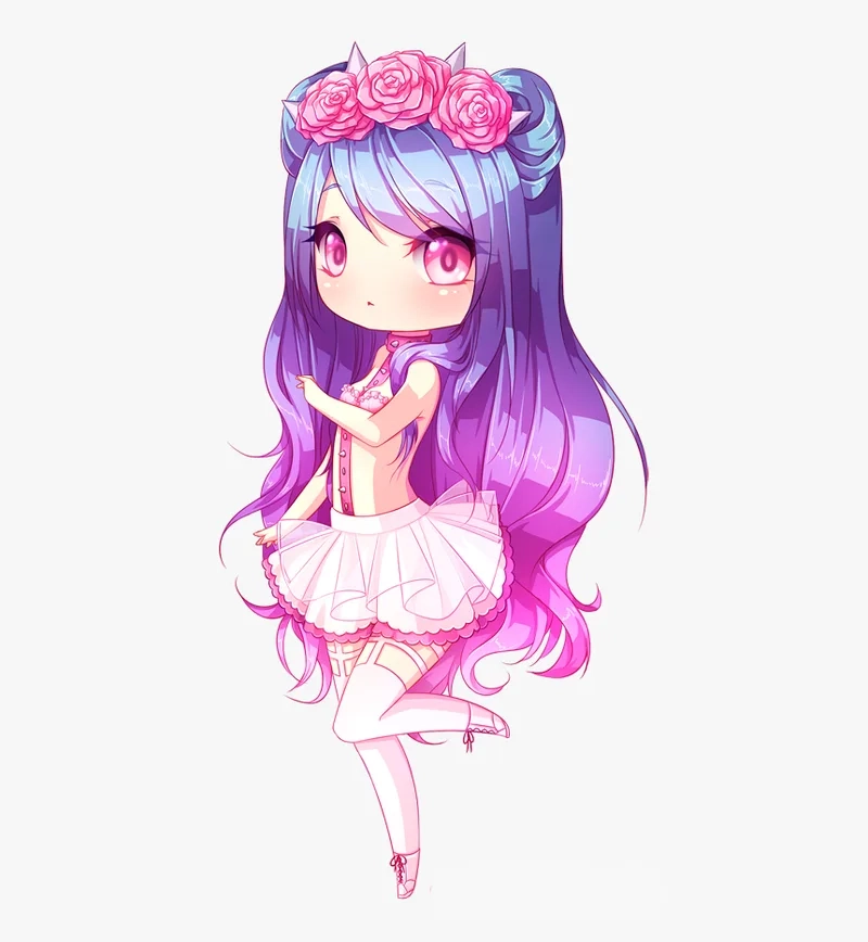 Trang trí điện thoại với Hình nền con gái xinh chibi Instagram