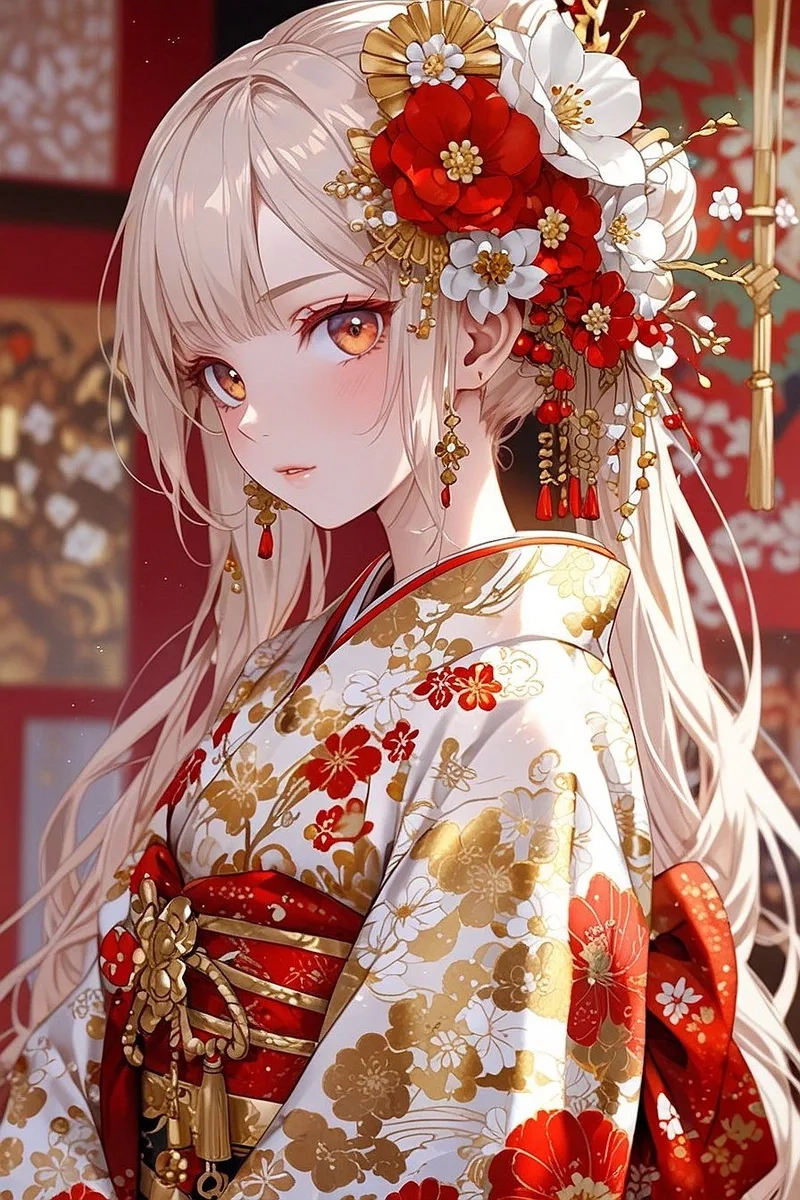 Khám phá nét dịu dàng trong ảnh anime cô gái