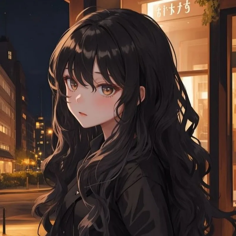 Thể hiện sự tự tin qua anime hình ảnh cô gái độc thân vui vẻ