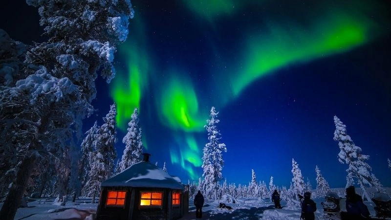 Gió mặt trời tác động mạnh làm xuất hiện bắc cực quang